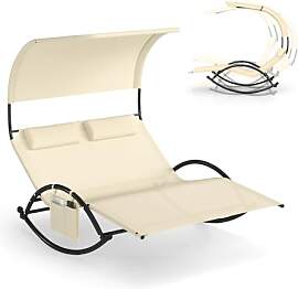 KOMFOTTEU Schaukelliege für 2 Personen,