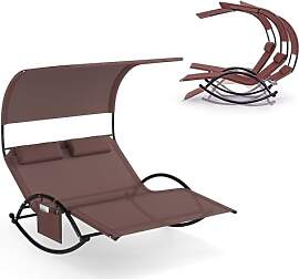 KOMFOTTEU Schaukelliege für 2 Personen,
