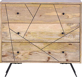Kommode GUTMANN FACTORY, beige (natur), B:85cm