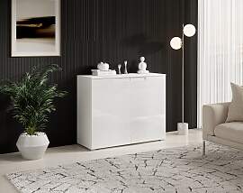 Kommode HBZ "Spice weiß hochglanz, BxHxT
