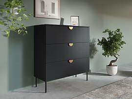 Kommode HOME AFFAIRE "BELLOT Sideboard mit 3