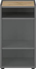 Kommode HOME AFFAIRE "CiTY/GiRON", grau