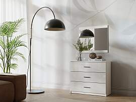 Kommode HOME AFFAIRE "LANDERY Sideboard mit 3 