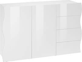 Kommode HOME AFFAIRE "Onda", weiß