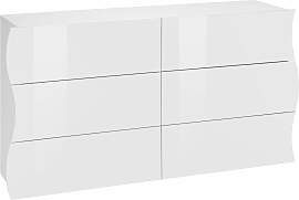 Kommode HOME AFFAIRE "Onda", weiß