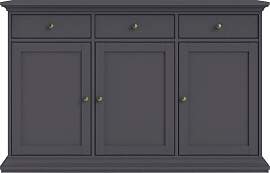 Kommode HOME AFFAIRE "Paris", grau,