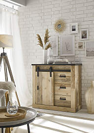 Kommode HOME AFFAIRE "SHERWOOD", braun