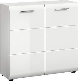 Kommode Ice Weiß hochglanz