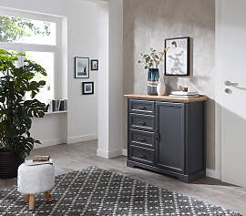 Kommode INNOSTYLE "Jasmin", grau