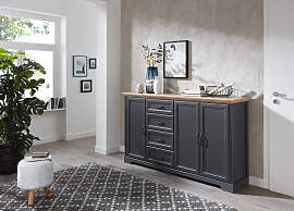 Kommode INNOSTYLE "Jasmin", grau