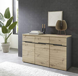 Kommode INNOSTYLE "Memphis", braun