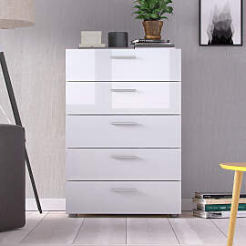 Kommode INOSIGN "Pepe Highboard", weiß