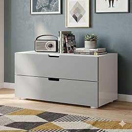 Kommode Kids Town Color teilmassiv mit Schubladen