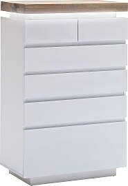 Kommode MCA FURNITURE "Romina", weiß