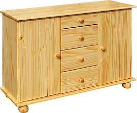 Kommode MÖBILIA "Chur", beige (natur),