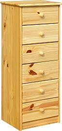 Kommode MÖBILIA "Chur", beige (natur),