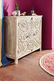 Kommode OTTO HOME, beige (natur gewischt), B:107cm 