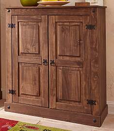 Kommode OTTO HOME, braun (dunkel gewachst), B:90cm 