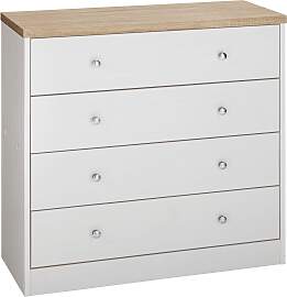 Kommode OTTO HOME "Heide", weiß (weiß, 