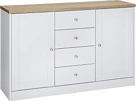 Kommode OTTO HOME "Heide", weiß (weiß, 