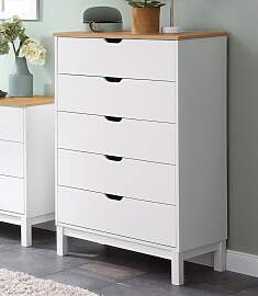 Kommode OTTO HOME "Post", beige (natur,