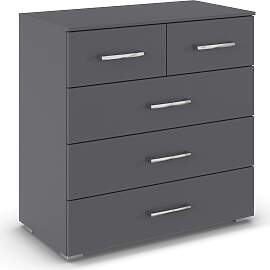 Kommode RAUCH "Gamma", graumetallic,
