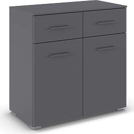 Kommode RAUCH "Gamma", graumetallic,