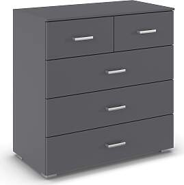Kommode RAUCH "Gamma", graumetallic,