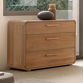 Kommode Trosa Eiche Massivholz mit Schubladen