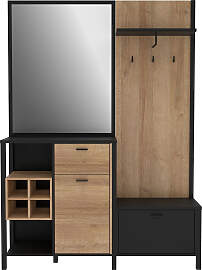 Kompaktgarderobe FORTE "High Rock",