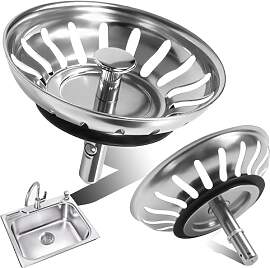 Kompatibel mit Ablaufgarnitur