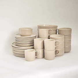 Komplett Set Eelina - Cappuccino Beige