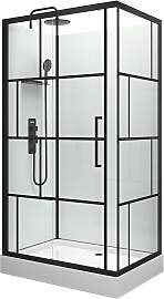 Komplettdusche MARWELL "Bricks", weiß,