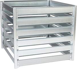 Komposter Garten Metall 704L – TIMBELA M800