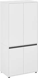 KOMTO Kleiderschrank Klein in Weiß - Schrank