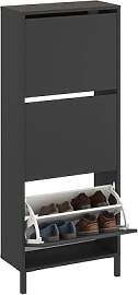 KOMTO Schuhschrank Schmal - Schuhregal Geschlossen 