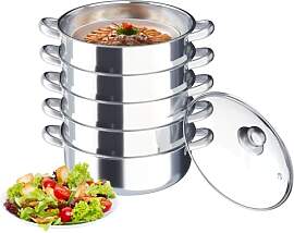 Konfiur Dampfgarer Topf 5 Lagiger, Mantowarka