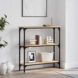 Konsolentisch aus Sonoma-Eiche, 75 x 22,5 x 75 cm, 
