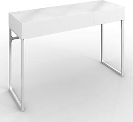Konsolentisch Finn Weiß Metall/MDF