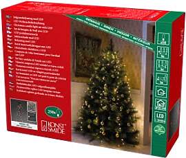 Konstsmide LED Baummantel mit Ring, für