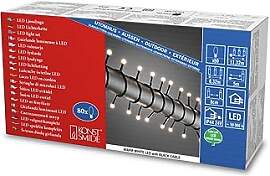 Konstsmide LED Globelichterkette, runde Dioden, 80 