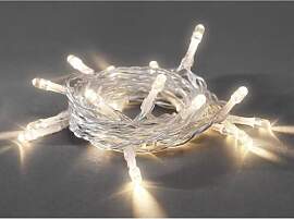 Konstsmide LED Lichterkette, 20 warm weiße