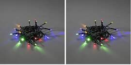 Konstsmide LED Lichterkette, mit an/aus Schalter,