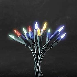 Konstsmide LED Minilichterkette, 35 bunte Dioden,