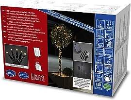 Konstsmide LED Solar Lichterkette, fernbedienbar,
