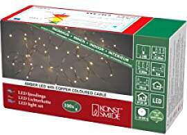 Konstsmide LED Tropfenlichterkette, 100