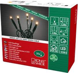 Konstsmide Micro LED Lichterkette, verschweißt,