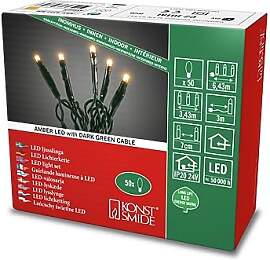 Konstsmide Micro LED Lichterkette, verschweißt,