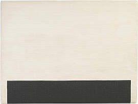 Kopfteil in beige Cord-Samt L160 cm YOLANDA