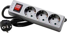 Kopp 129743008 3-Fach Steckdosenleiste Standard,